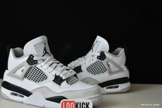 Rep 4 Retro Military DH6927-111 Jordan Black 0818